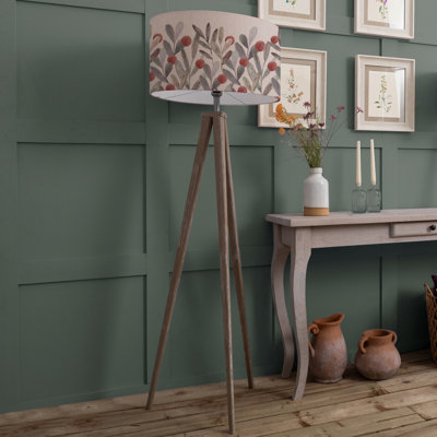 Katsura 158cm Brown Tripod Floor Lamp
