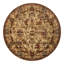 Tapis beige / rouille à motif géométrique Alameda-373693038