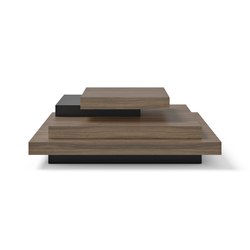 Latwanna Coffee Table 110, Brown Wood