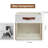 13 X 13 Inch Collapsible Storage Box With Clear Window And Handles (Pack Of 4)-636100119