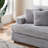 79.3 "3-Seater Corduroy Sofa With 4 Matching Pillows-139943468