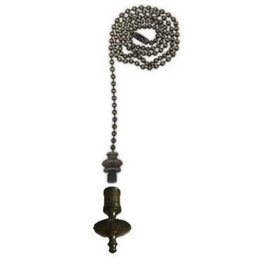 Umbrella Finial Ceiling Fan Pull Chain