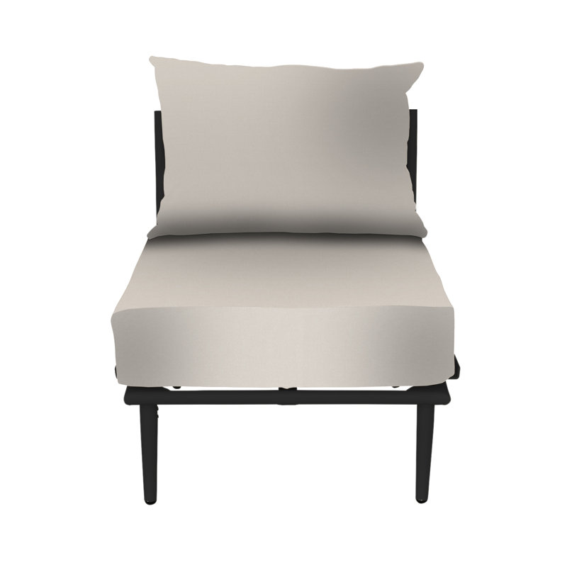 Cayman Middle Section, Black, Light Gray