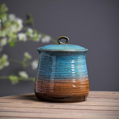 Lidded Ceramic Jars For Storing Cookies, Pet Treats, Coffee, Tea And Pantry Staples.