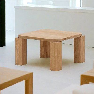 Solid Wood Square Coffee Table