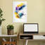 Vibrant Color Splash Abstract Contemporary Modern Wall Art Print by Mauro - Wrapped Canvas Print-1182530455