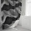 Tiemann Abstract Shower Curtain-407299463