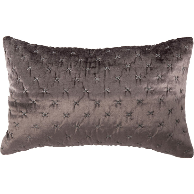 Deana Rectangular Pillow Cover & Insert, Light Gray