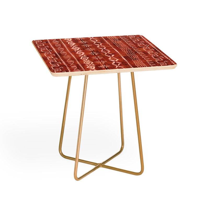 Table de bout à pieds croisés
