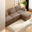 Canapés modulaires Cloud Comfort, canapé modulaire moderne en tissu pour la maison