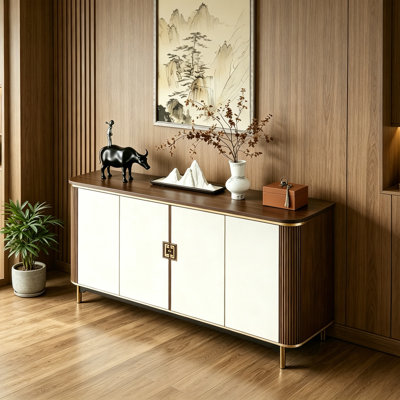 Chinese-style retro minimalist high-end sideboard