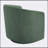 Ardena Durable Swivel Barrel Chair with Comfortable Pocket Coils and 360-Degree Rotation for Small Spaces-285992391