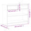 Marleigh 89.5cm Solid Wood Top Console Table
