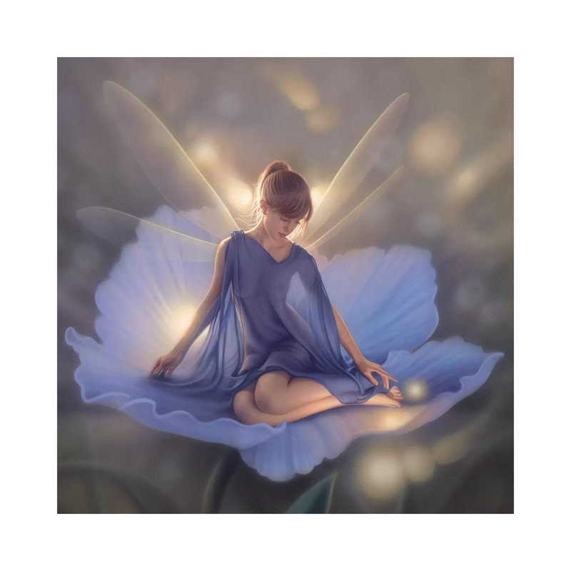 In The Garden Of Light by Kirk Reinert - Wrapped Canvas Print, 30.48 cm H x 30.48 cm W