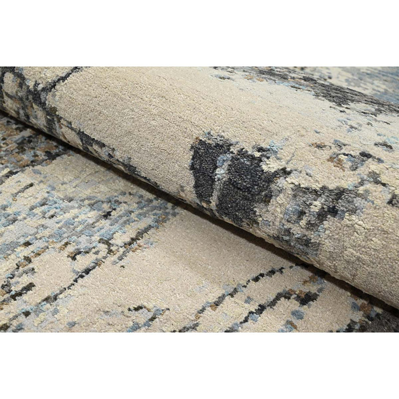Abstract Area Rug, Rectangle 8' x 10'