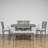 Sarinity 6 - Person Trestle Dining Set-2060346579