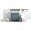 Meuble-lavabo moderne avec lavabo en céramique de 30 po, tiroir basculant et tablette réglable pour un rangement élégant-928022882