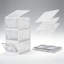 Boîte de rangement transparente pour chaussures empilable
