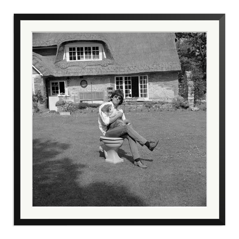 Keith at Redlands, 33" H x 33" W, Black