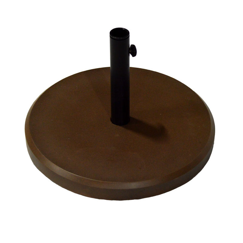 Base de parasol Fiberstone, Bronze