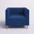 Kaylin Velvet Armchair-2135651955