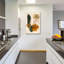Art mural en verre Ivy Bronx «Abstract Beige No 1» par Andreas Magnusson-285733611