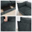 Canapé de rangement 3 places avec tiroirs coulissants - Canapé en chenille extra large avec rangement caché sous chaque siège, conception spacieuse pour les grands salons-275128841