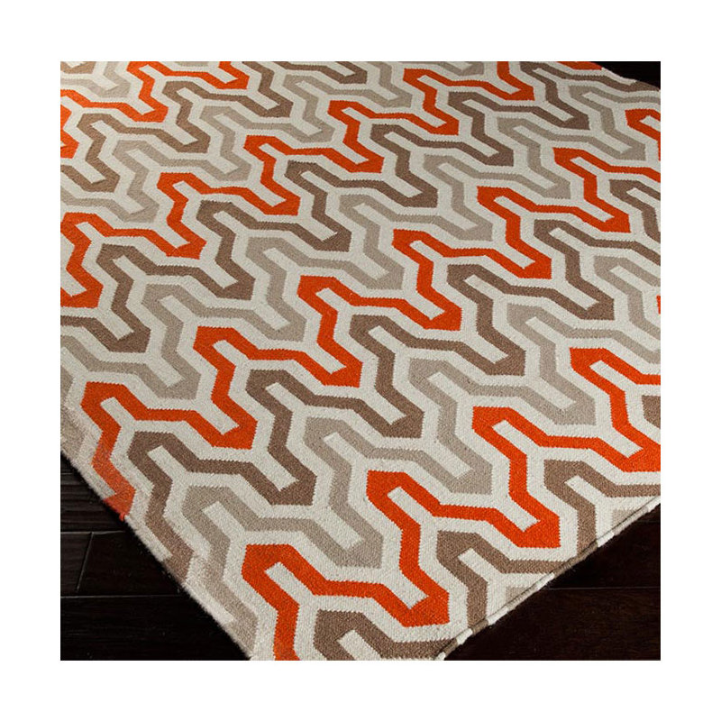 Isaacs Wool Geometric Indoor Rug, Runner 2'6" x 8'