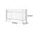 61.02'' Solid Wood Sideboard