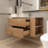 Etolin 35.9 " W Wall Mounted Wall Mounted Single Double Single Vanity Bathroom Vanity With Ceramic Top-1291051615
