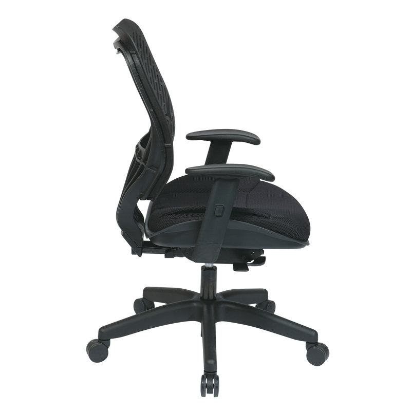 Chaise de travail en filet SPACE, Corbeau, Corbeau