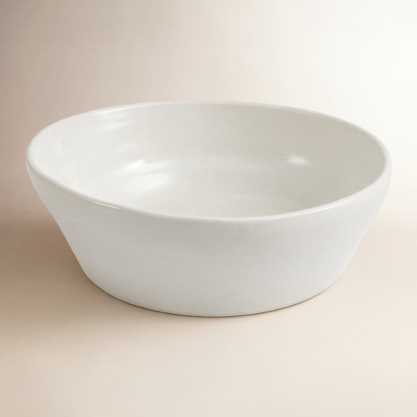 Lena Serving Bowl, White