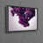 Black Floater Framed