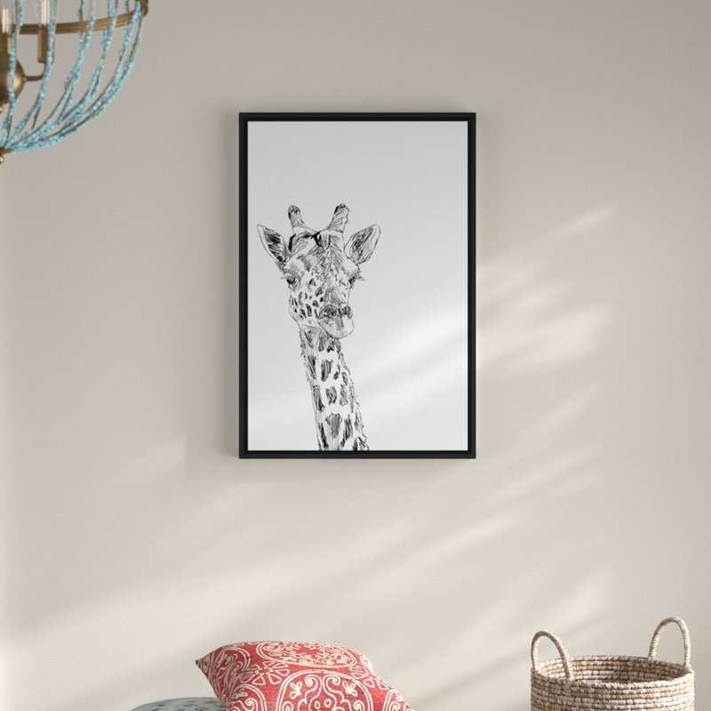 " Giraffe Sketch "