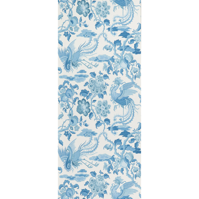 Signature II Wallpaper Roll, Blue
