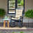 ARDEN Plush Indoor/Outdoor Rocking Chair Cushion Set, 18 x 20-108730143