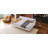 Full Size Upholstered Daybed With 4 Support Legs,Beige-170418258