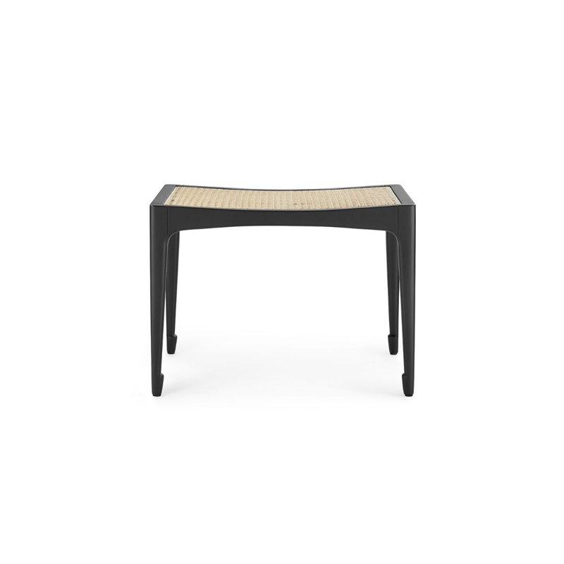 Iris Accent Stool, Black