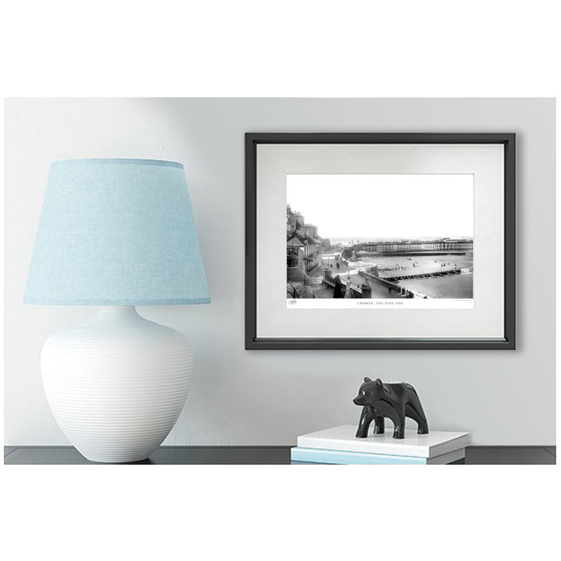 Cromer, The Pier 1902 by Francis Frith - Single Picture Frame Print, 60cm H x 80cm W x 2.3cm D
