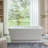 67" x 32" Freestanding Soaking Acrylic Bathtub-84448297