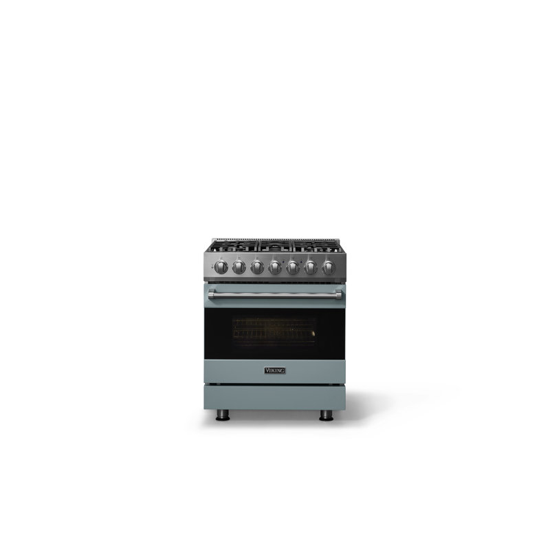 3 Series 30" Self-Cleaning Gas Range, November Sky, Liquid Propane, Gas