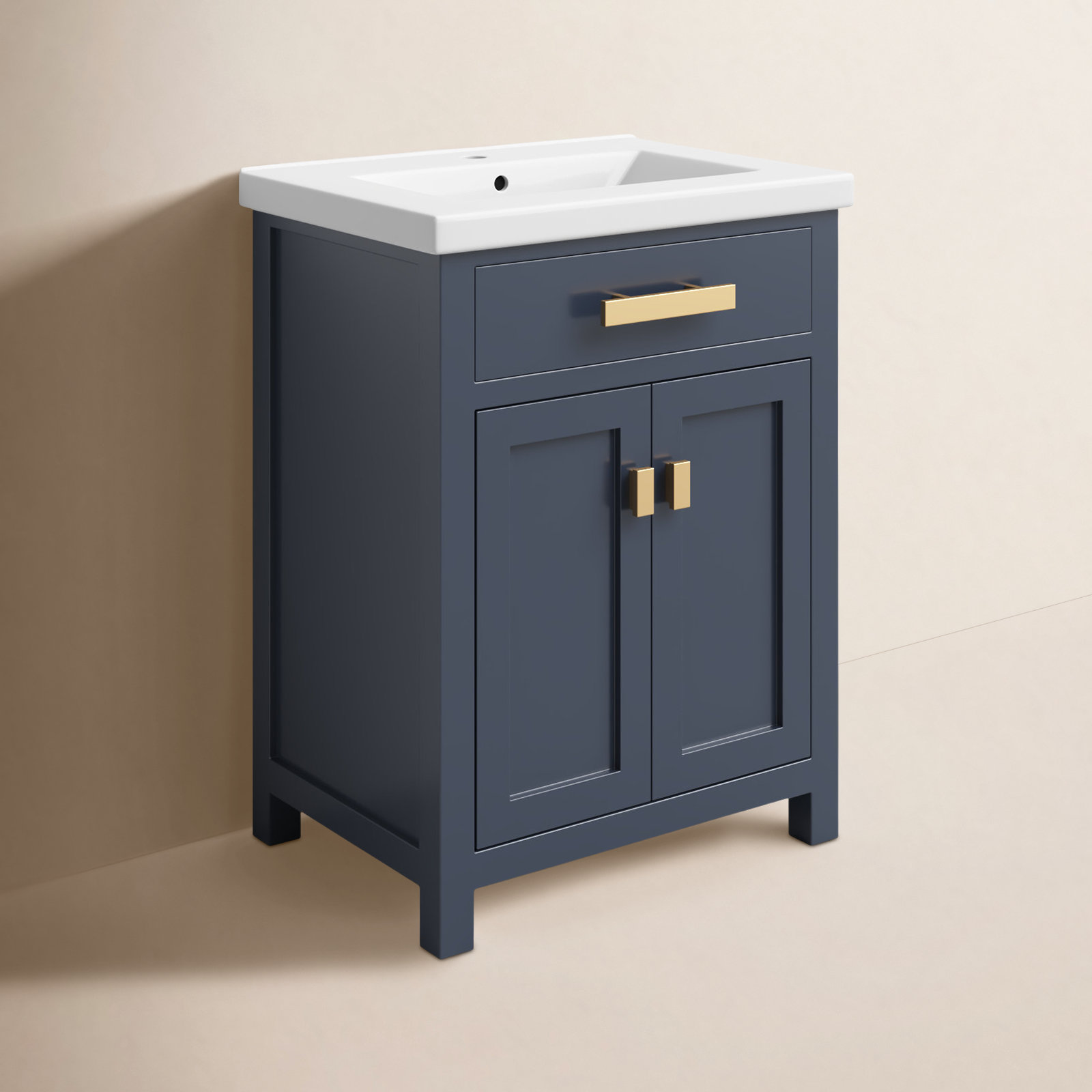 Caitlyn 24" Single Bathroom Vanity, Monarch Blue