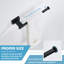 Porte-serviettes mural en acier inoxydable SUS304-121903406