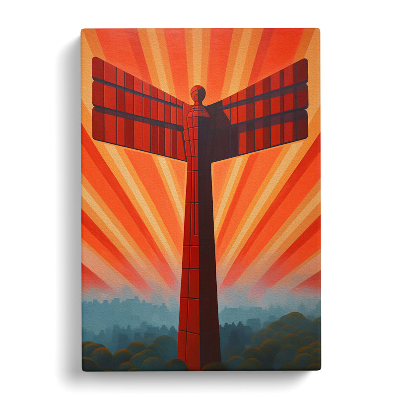 Angel Of The North Op No.2 - No Frame Print, 76cm H x 50cm W x 3cm D