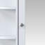 Armoire à pharmacie peu encombrante avec miroir, tablettes modernes en MDF pour le rangement dans la salle de bain