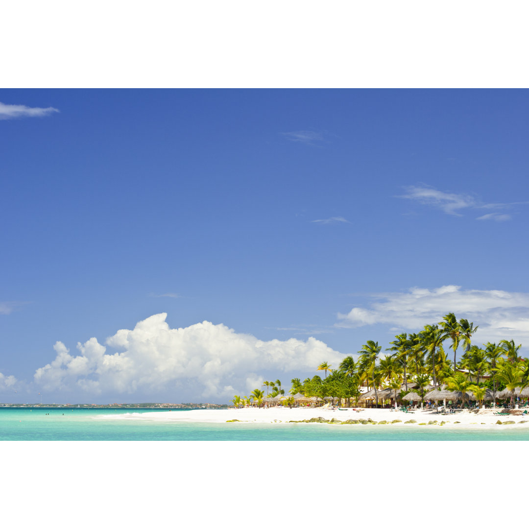 Aruba Beach von Wdstock - Kunstdrucke auf Leinwand - Wrapped Canvas