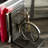 Metal Weathered Bike Decorative Black Bookends