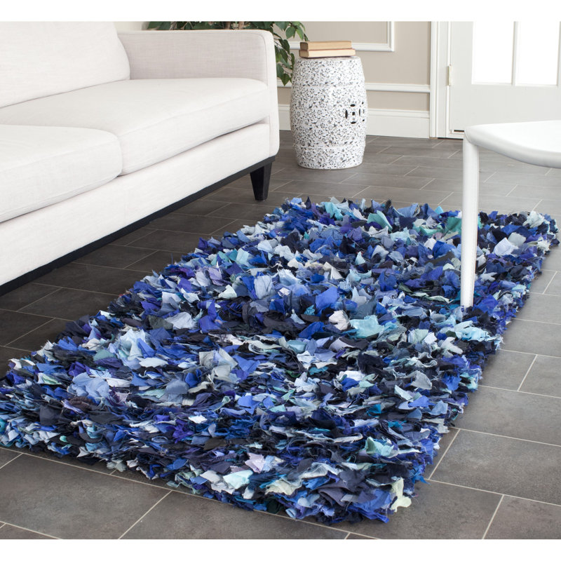 Tapis à poils longs Godsey, Rectangulaire 3 pi x 5 pi