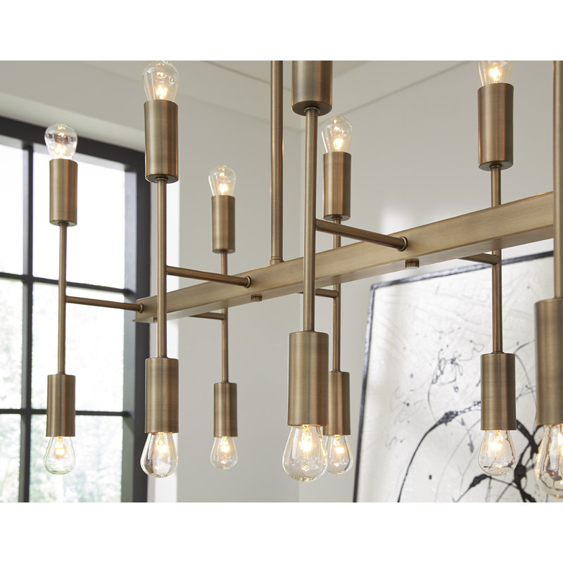Peachey 20 - Light Kitchen Island Pendant