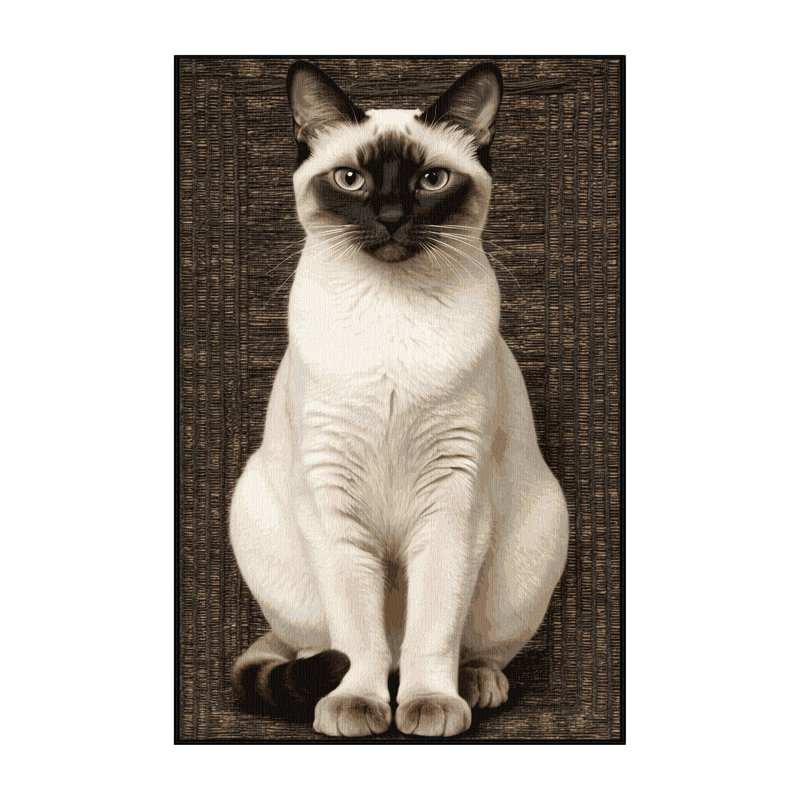  Tapis lavable à poils courts Colorpoint, Rectangle 4pi x 6 pi
